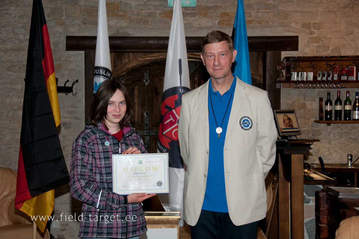 0214   Kristin sai tanaste tuuliste voistluste tulemusel tubli 11 tabamust